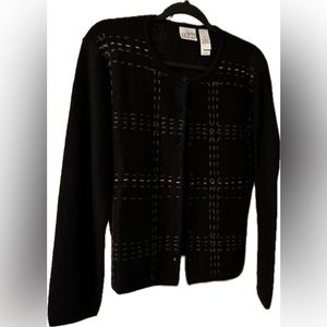 Liz Claiborne wool cardigan.